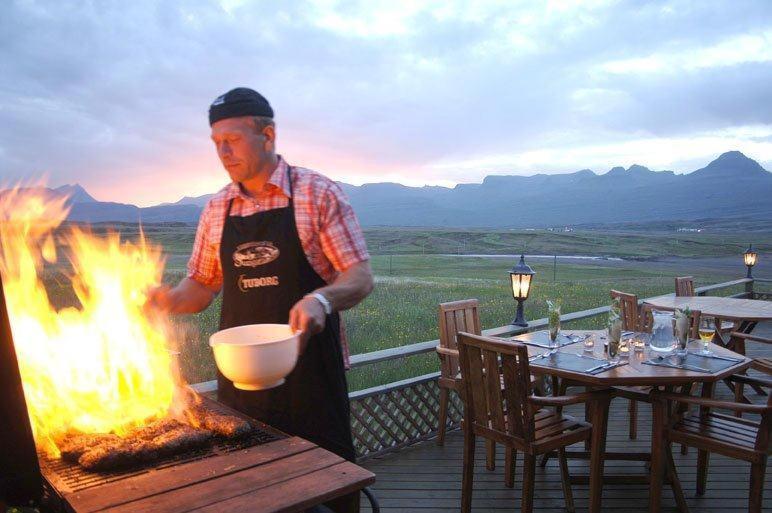 Breiðdalsvík Eyjar Fishing Lodge المظهر الخارجي الصورة